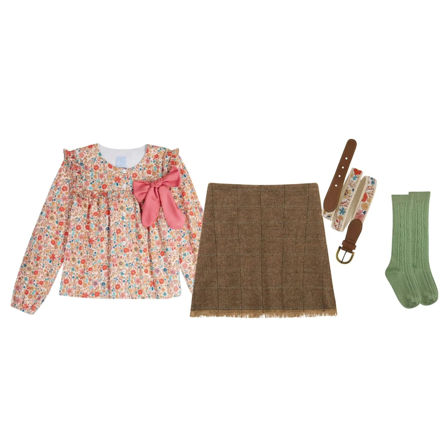 Printed Belt -- La Vergne Floral