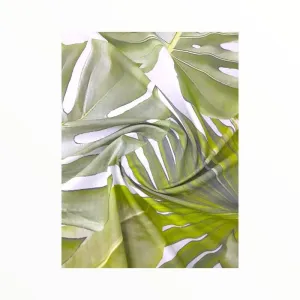 Printed Cotton Delicious Monster Green 140 cm