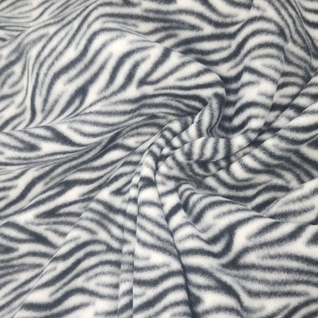 Printed Polar Fleece Fabric 150 cm Animal Print