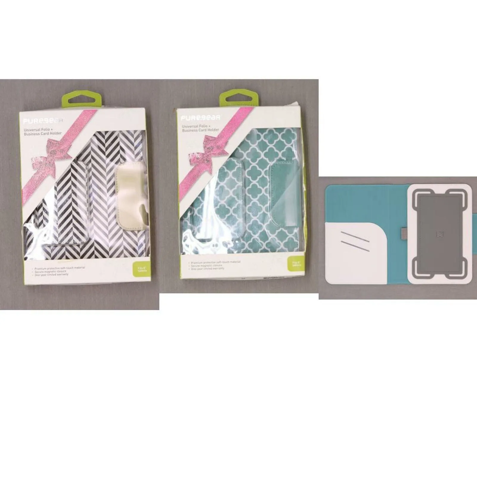 Pure Gear Universal 8 Inch Tablet Folio   Business Card Holder OEM