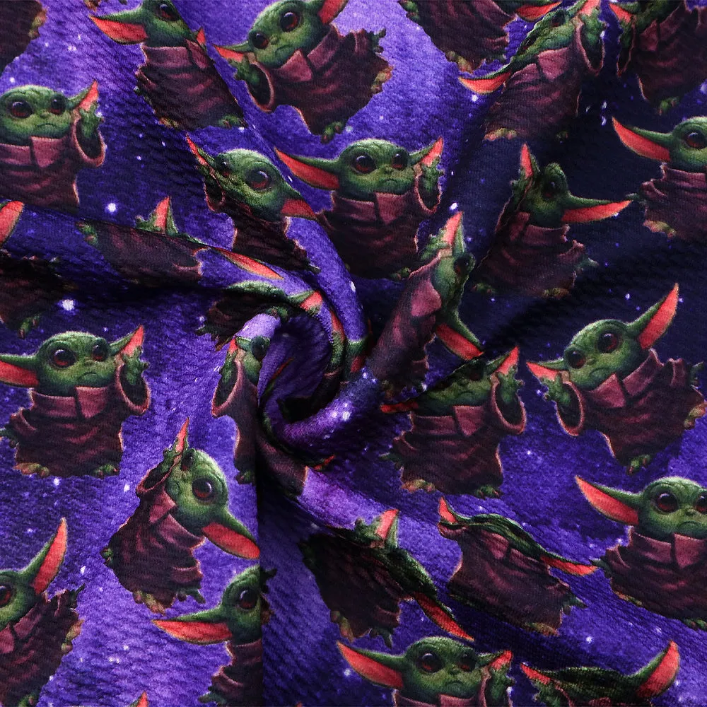 purple series printed fabric