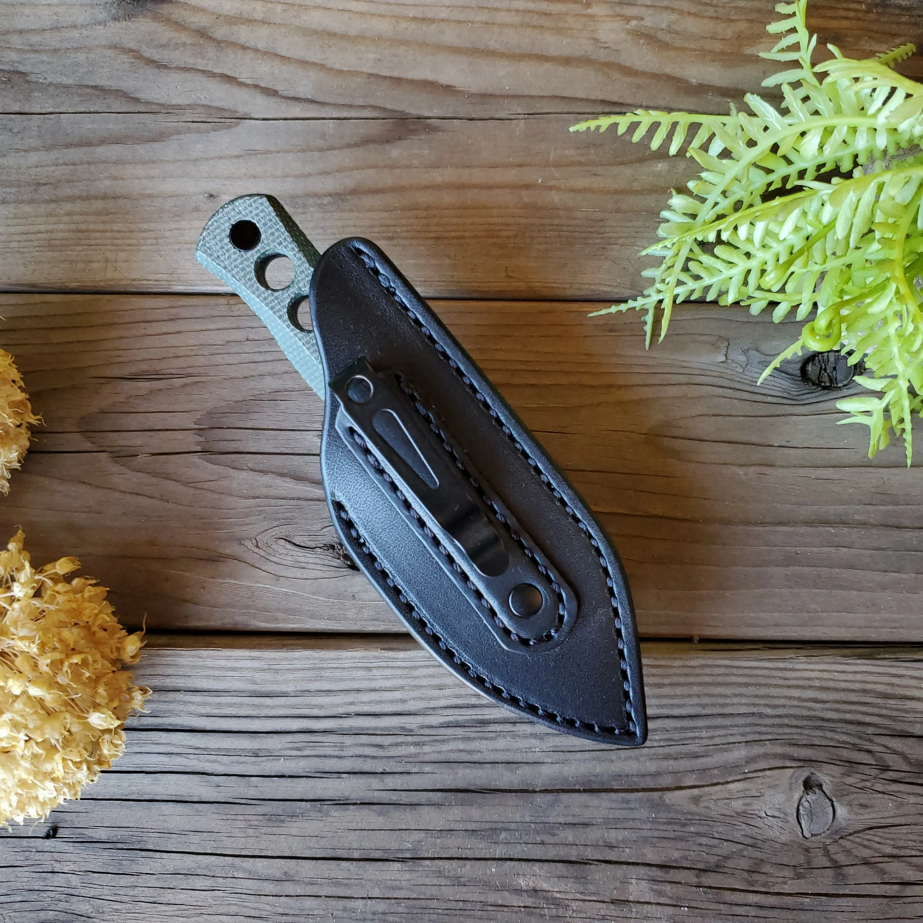 QSP Canary Leather Sheath Blackout SHEATH ONLY