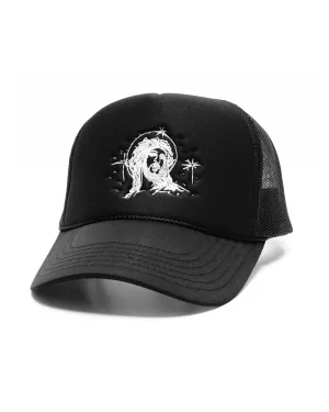 "Crucito" Trucker Cap - (Black)
