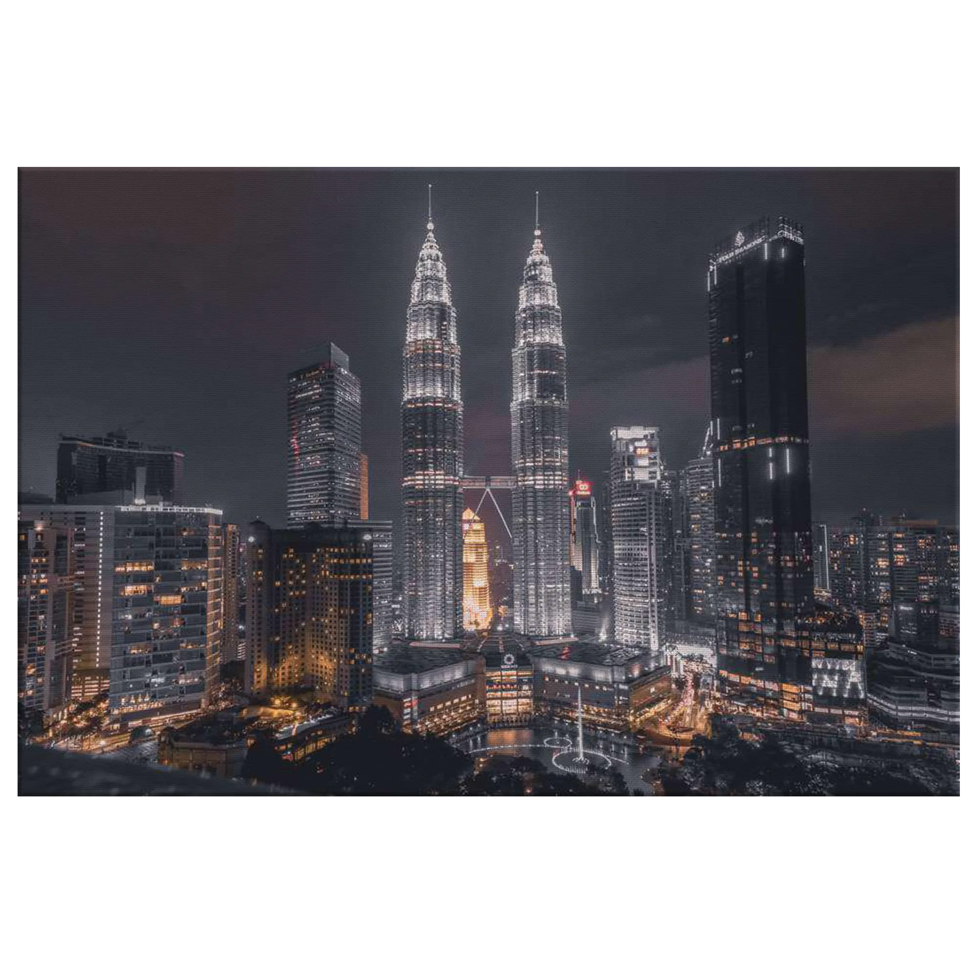 "Malaysia" Canvas