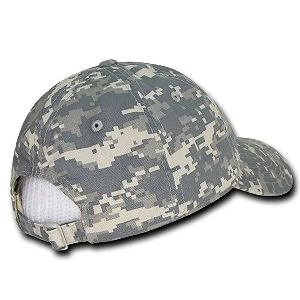 RapDom Punisher Skull Hat ACU Camo Military Navy Seal Special Forces Polo Baseball Cap