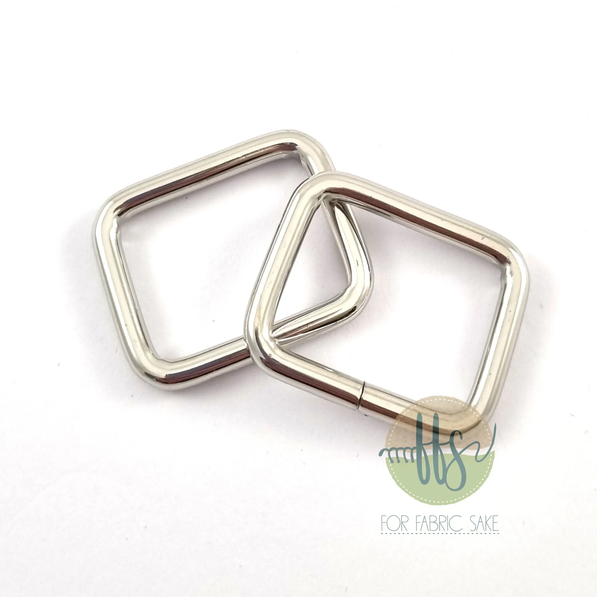 Rectangle- 25mm packs of 2