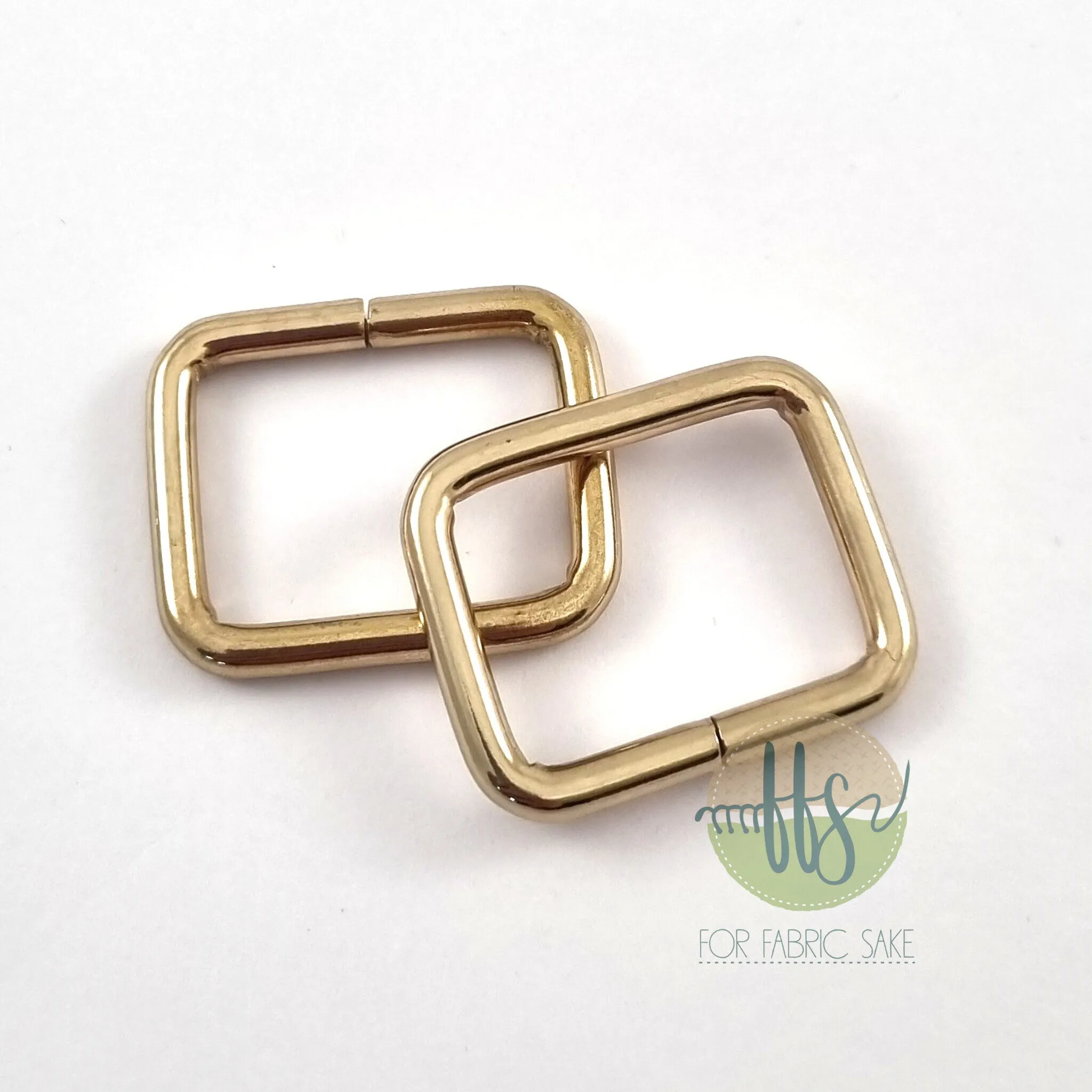 Rectangle- 25mm packs of 2