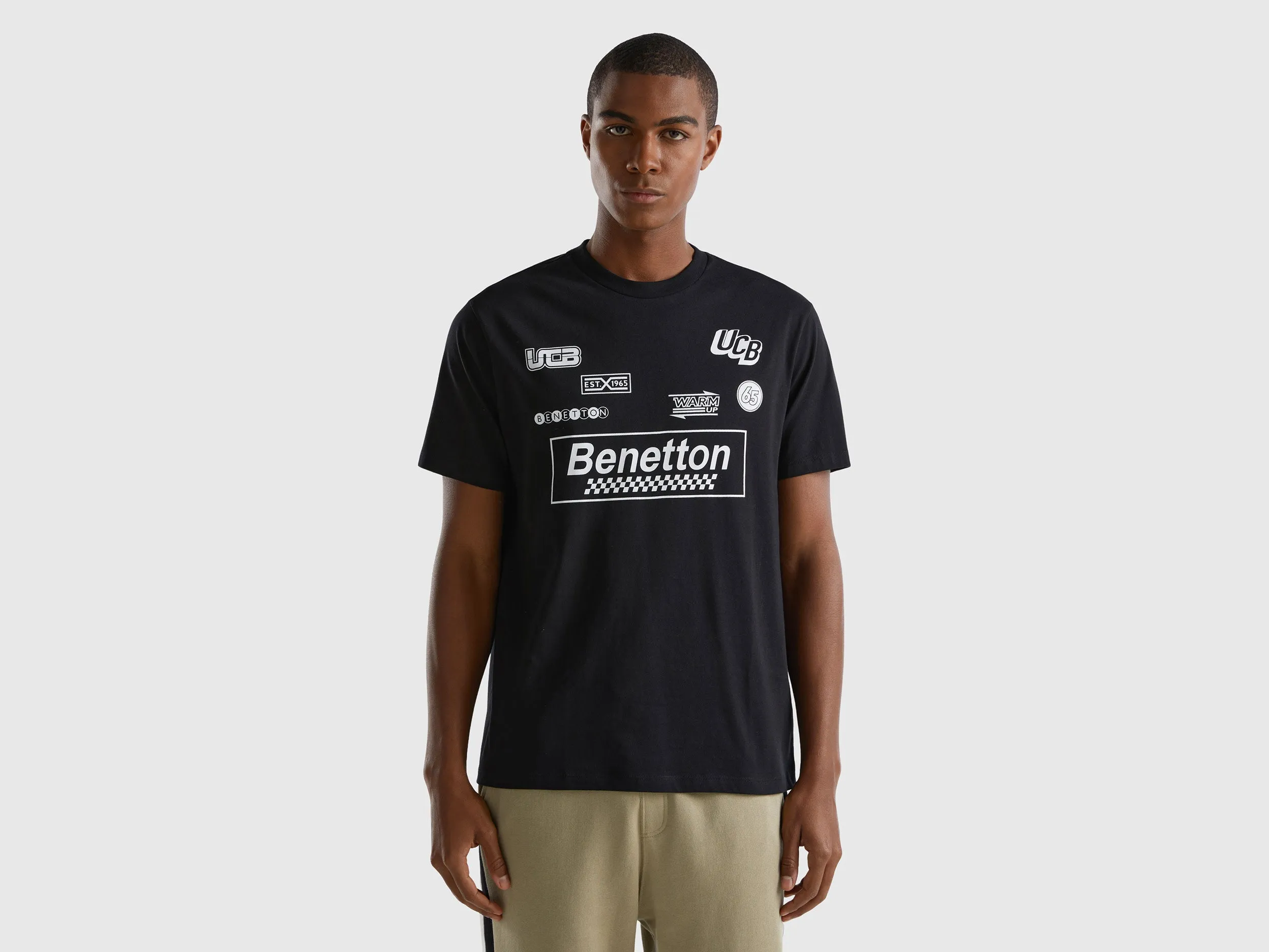 Regular Fit Crew Neck Typography T-shirt