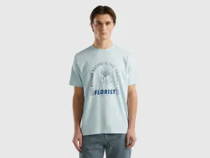 Regular Fit Round Neck Typography T-shirt