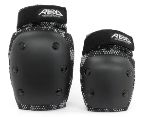 REKD Youth Heavy Duty Double Pad Set - Grey