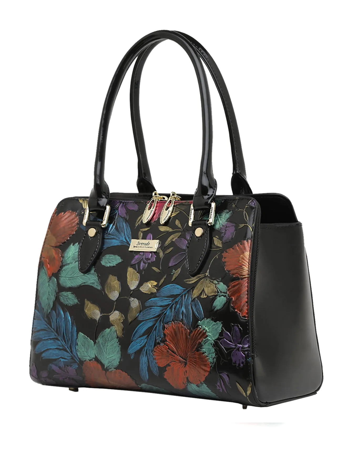REMBRANDT HAND PAINTED LEATHER BAG