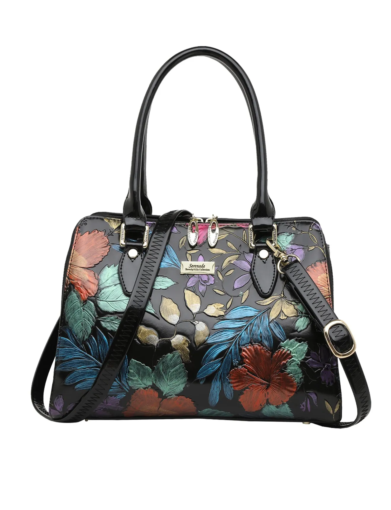 REMBRANDT HAND PAINTED LEATHER BAG