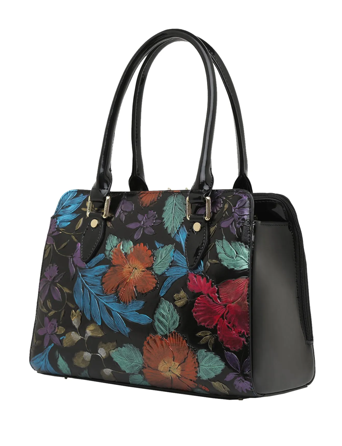 REMBRANDT HAND PAINTED LEATHER BAG