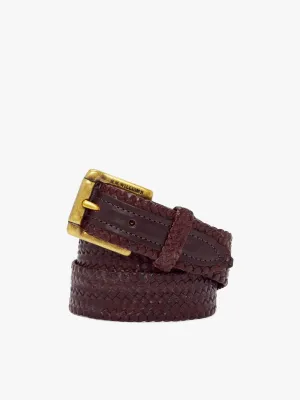 R.M. Williams 1 1/4" Plaited Buckle Belt