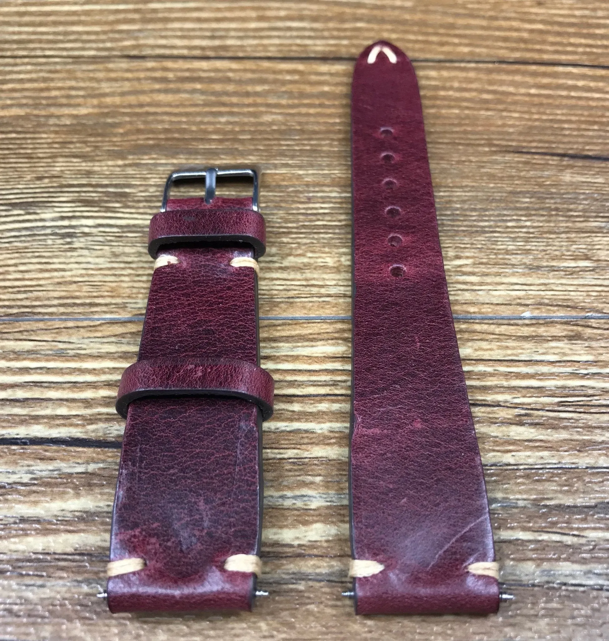 Rolex Watch Strap, Leather Watch Strap 19mm, 20mm, Brown Watch Band, Watch Strap Replacement, 18mm