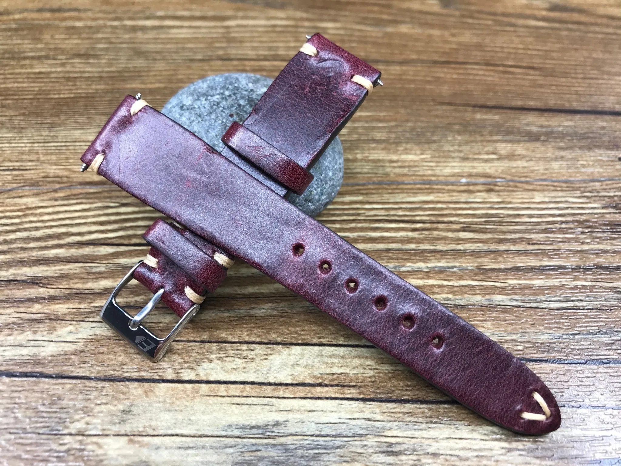 Rolex Watch Strap, Leather Watch Strap 19mm, 20mm, Brown Watch Band, Watch Strap Replacement, 18mm