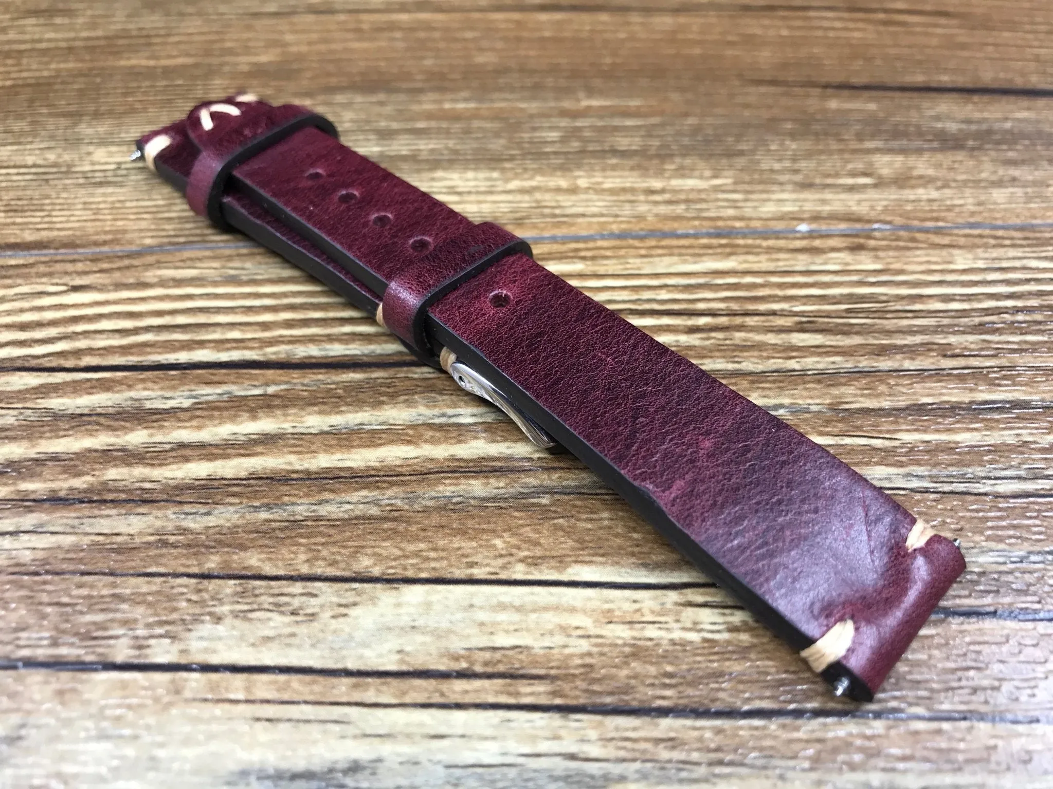Rolex Watch Strap, Leather Watch Strap 19mm, 20mm, Brown Watch Band, Watch Strap Replacement, 18mm