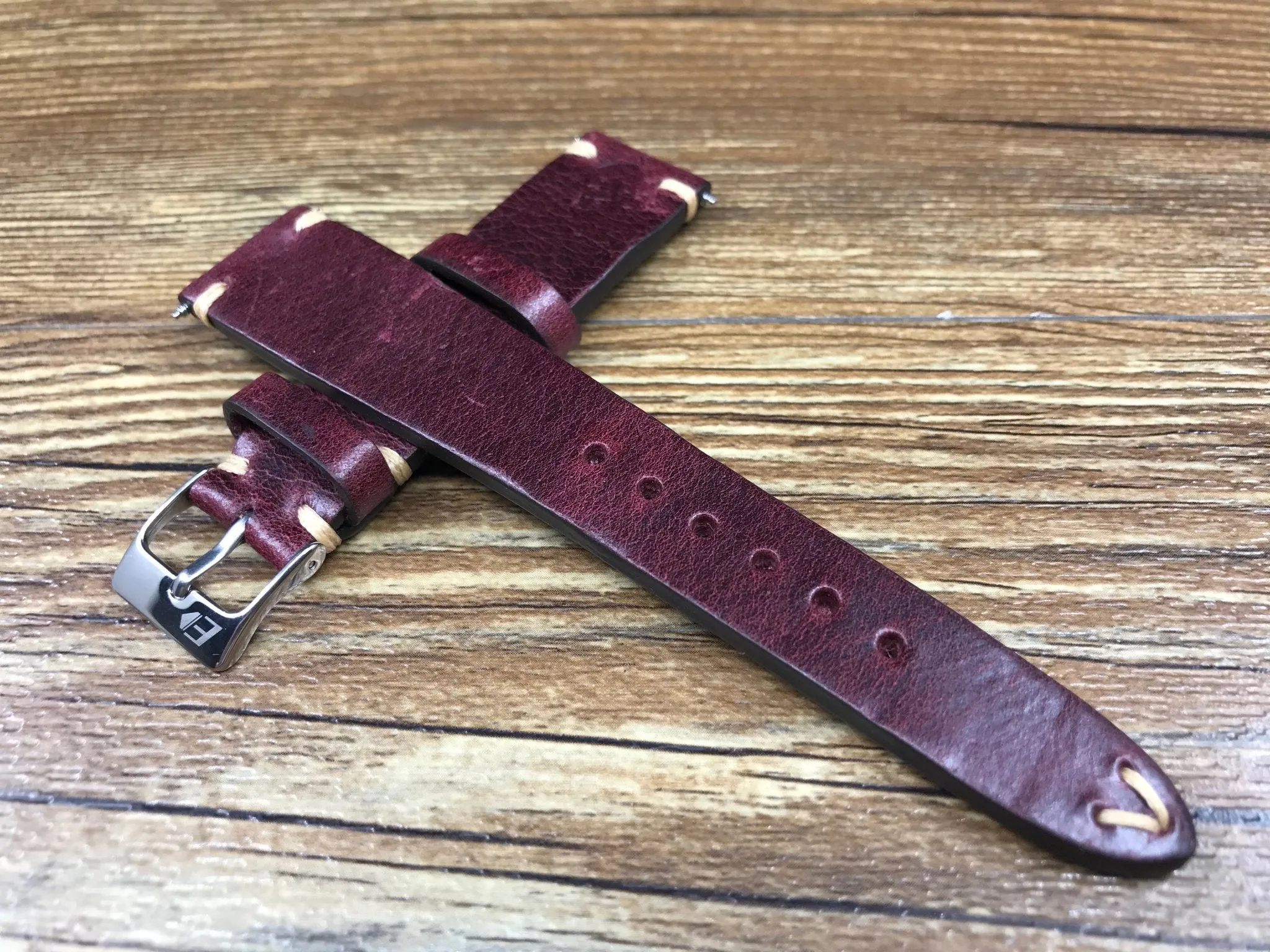 Rolex Watch Strap, Leather Watch Strap 19mm, 20mm, Brown Watch Band, Watch Strap Replacement, 18mm