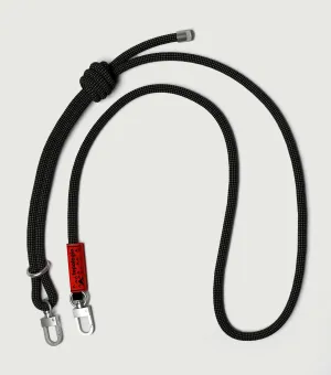 Rope Strap 8.00mm Black Solid
