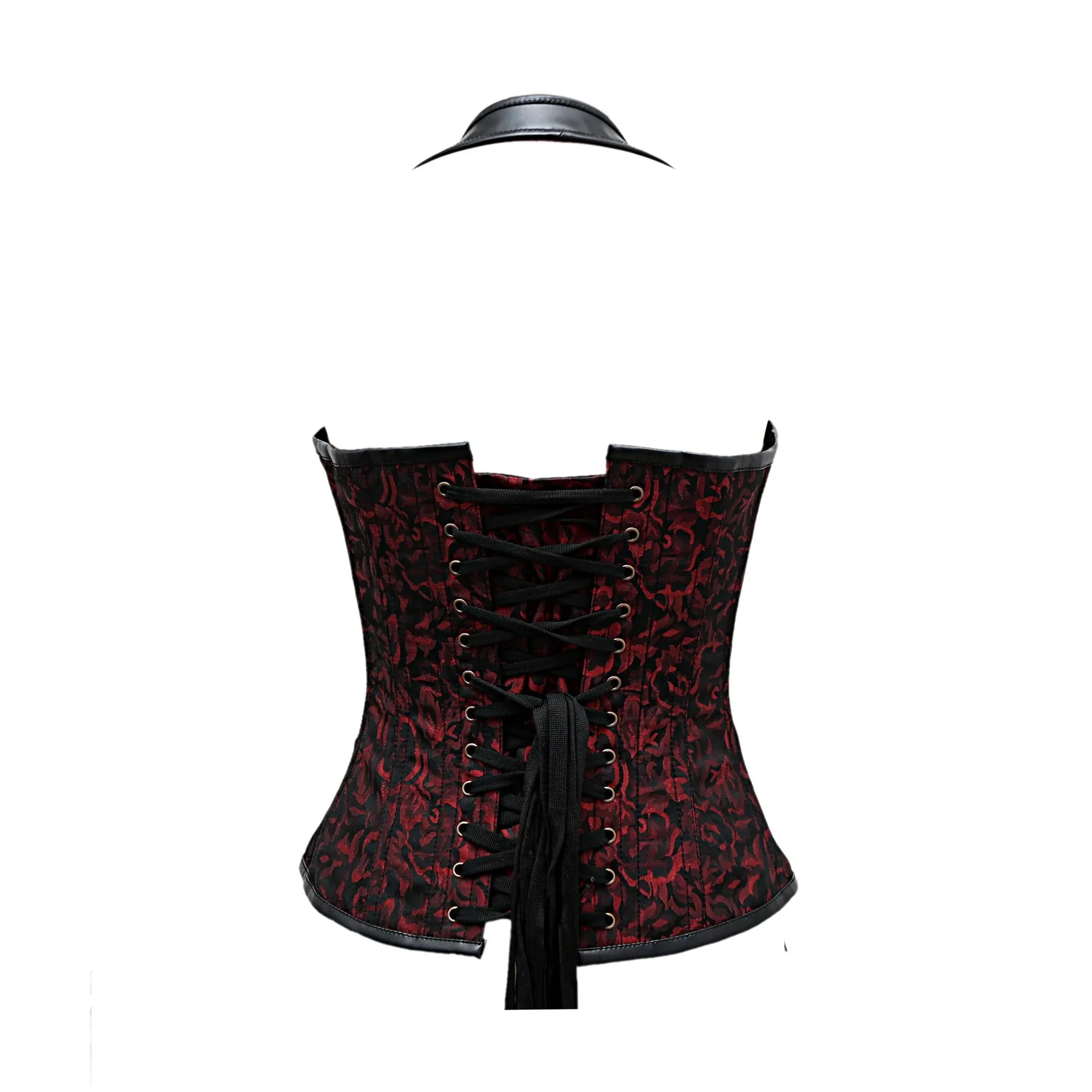 Rory Gothic Overbust Corset With Shoulder Strap