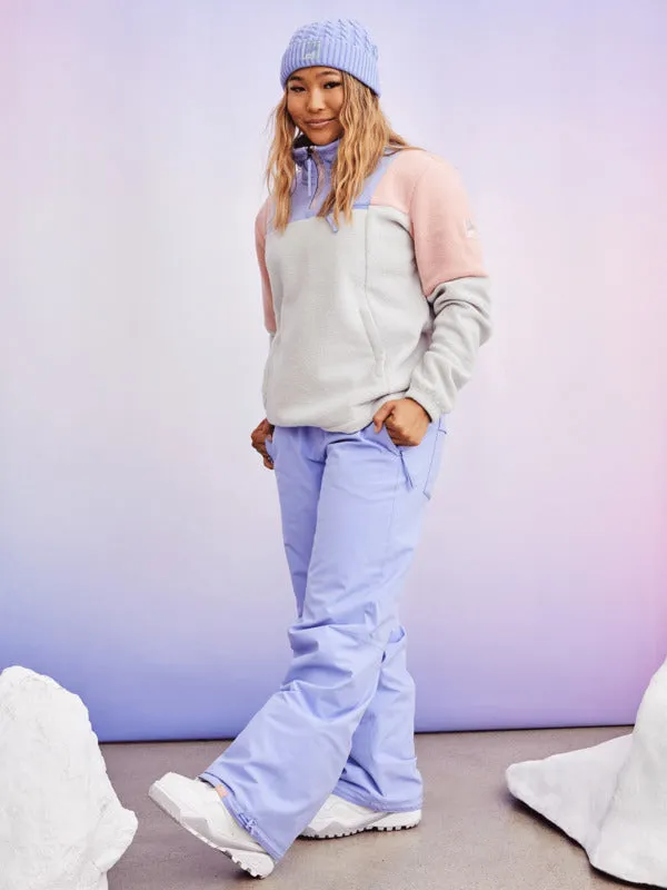 Roxy Womens Chloe Kim Half-Zip Fleece