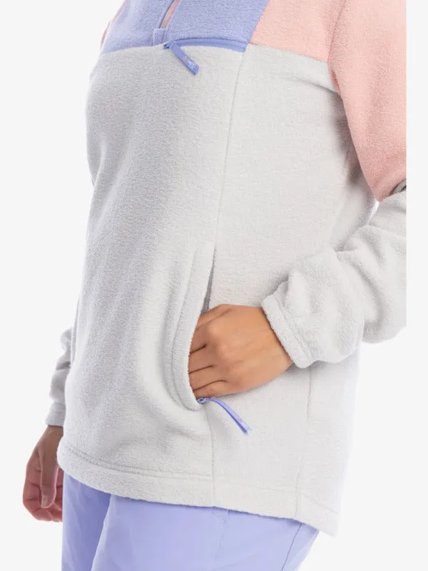 Roxy Womens Chloe Kim Half-Zip Fleece