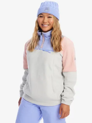 Roxy Womens Chloe Kim Half-Zip Fleece