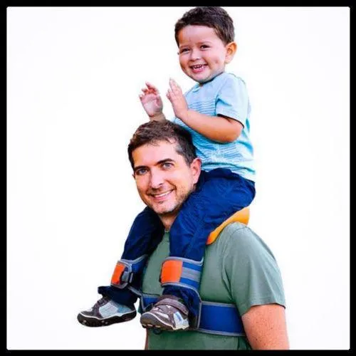 Saddlebaby Shoulder Carrier With Ankle Straps