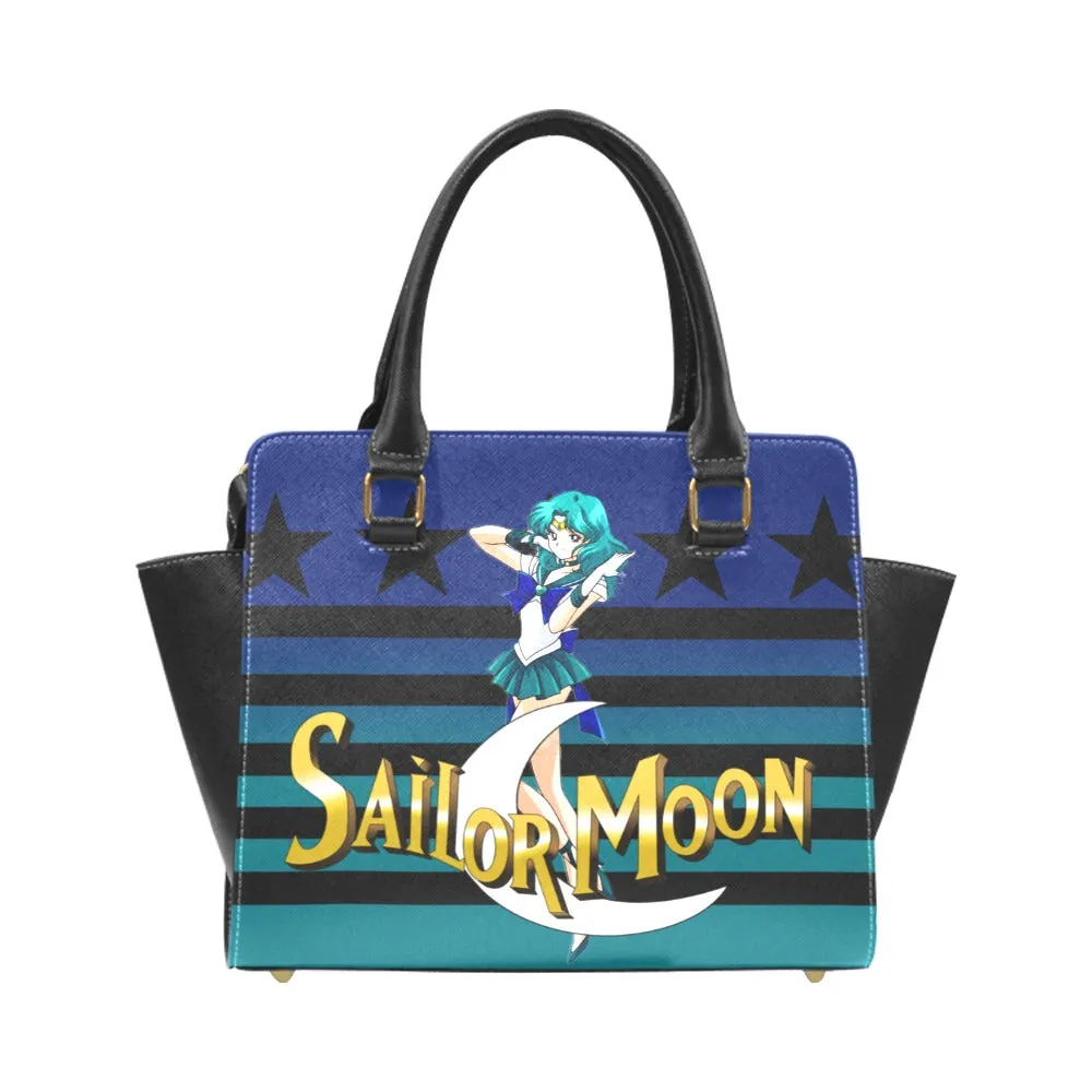 Sailor Neptune Rivited Shoulder Handbag