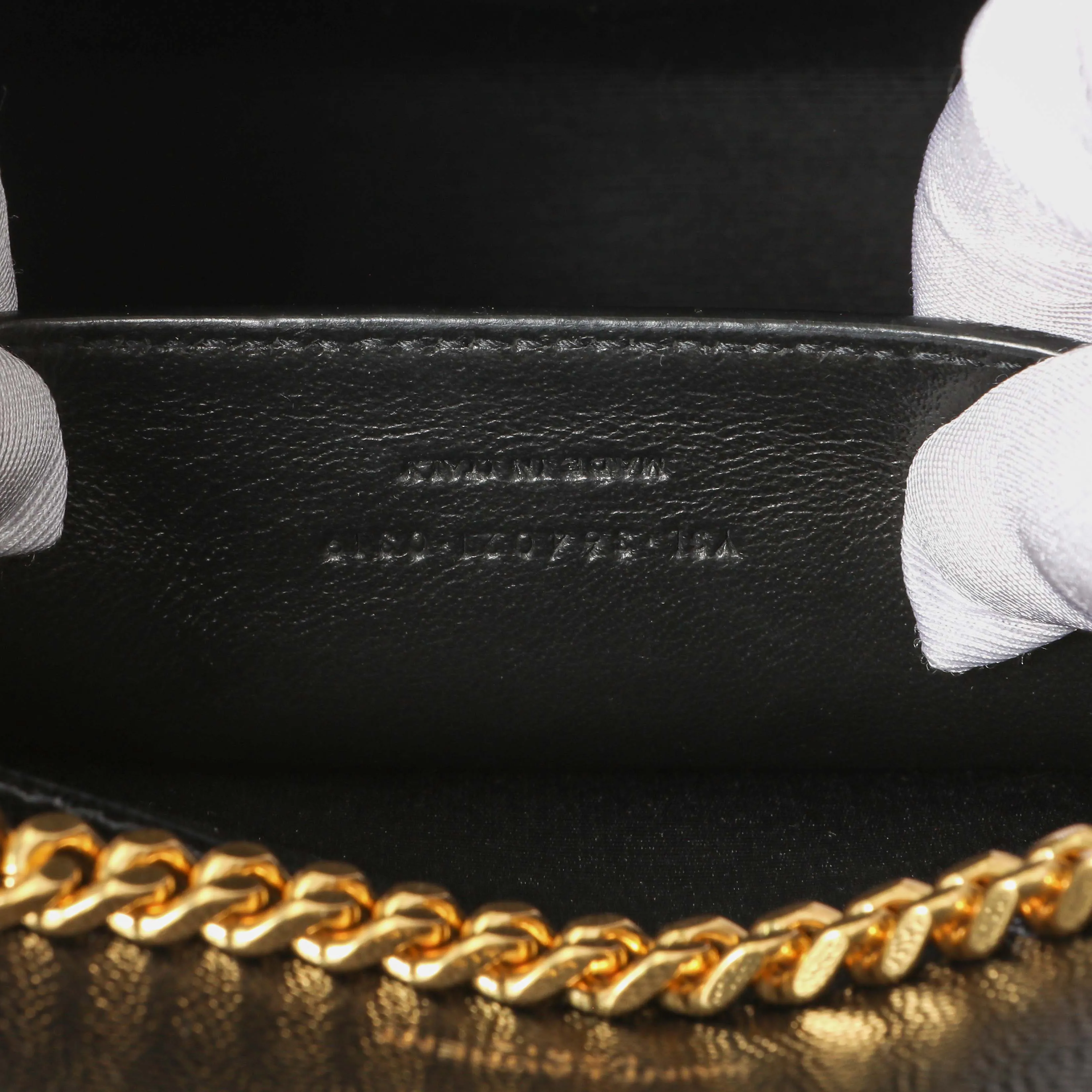 Saint Laurent Black Grain De Poudre Medium Monogram Kate Satchel