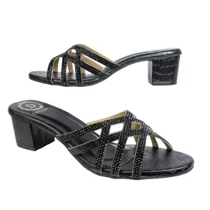 Samah Heels S94H - Full Black