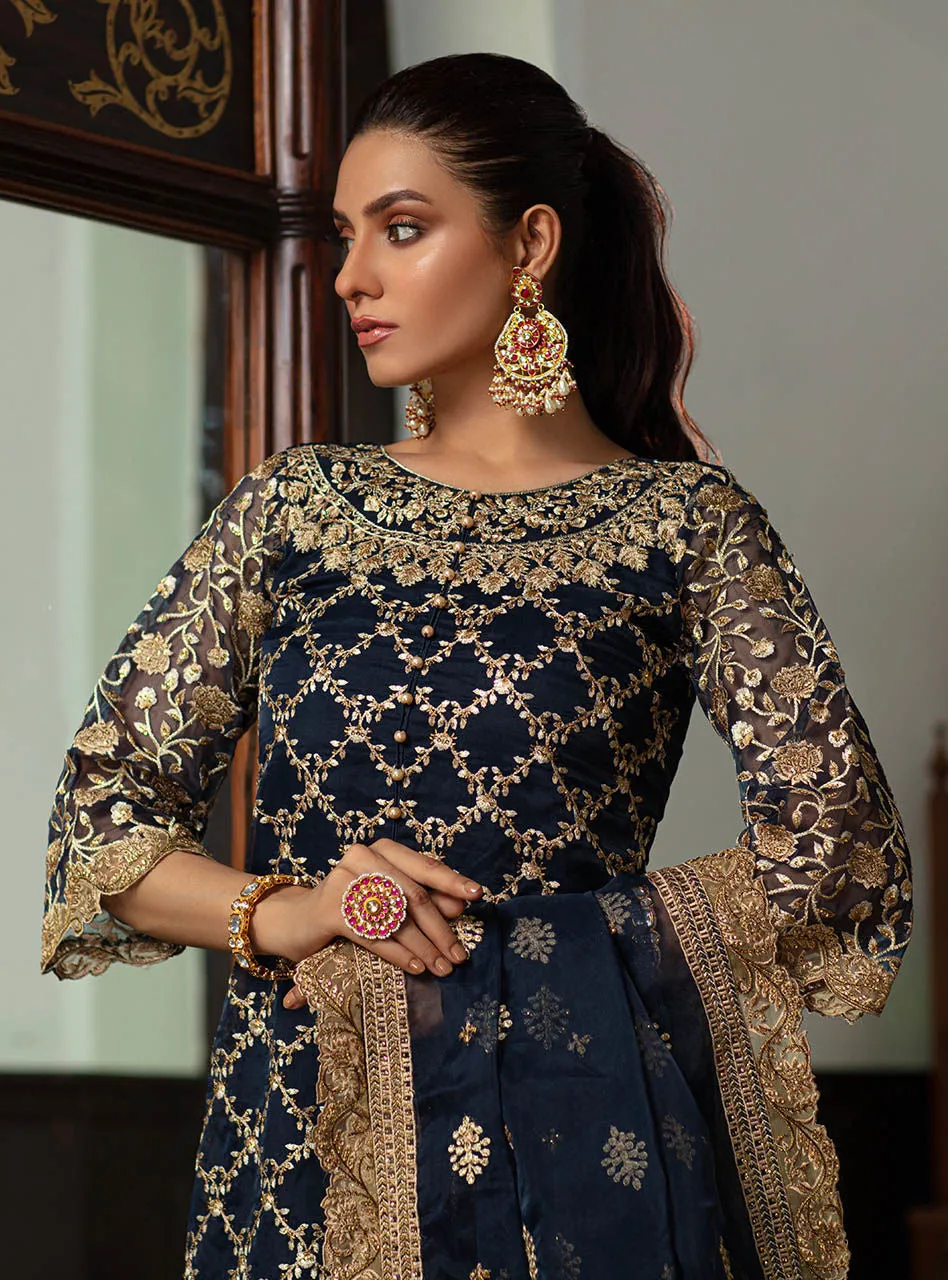 SANEM | Zainab Chottani Wedding Festive Collection 2021 | Unstitched Embroidered Organza Suits