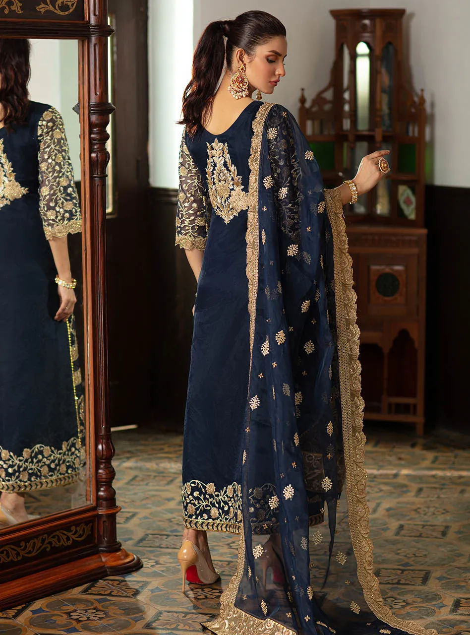 SANEM | Zainab Chottani Wedding Festive Collection 2021 | Unstitched Embroidered Organza Suits