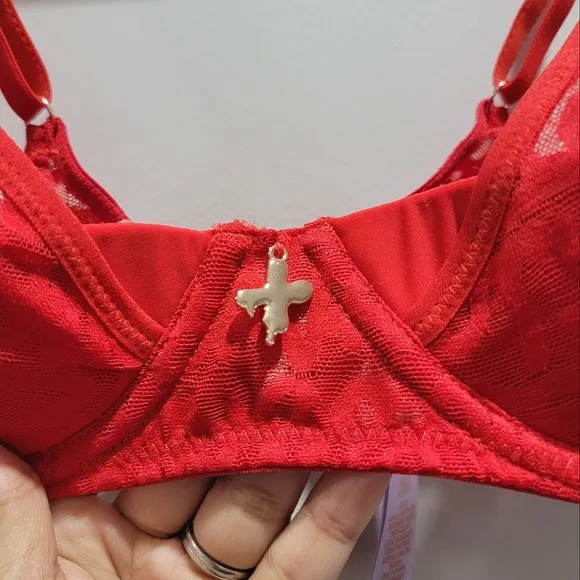 Savage X Fenty Tagged by Savage Quarter Cup Bra 34C