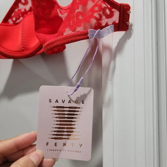 Savage X Fenty Tagged by Savage Quarter Cup Bra 34C