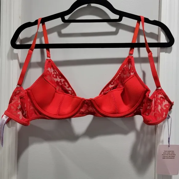 Savage X Fenty Tagged by Savage Quarter Cup Bra 34C