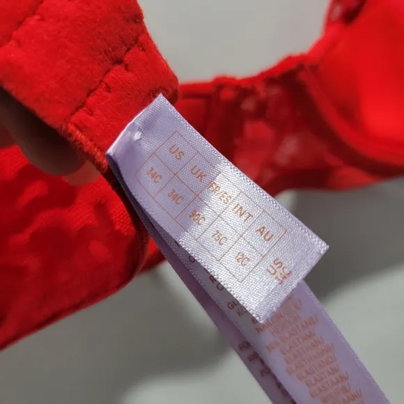Savage X Fenty Tagged by Savage Quarter Cup Bra 34C