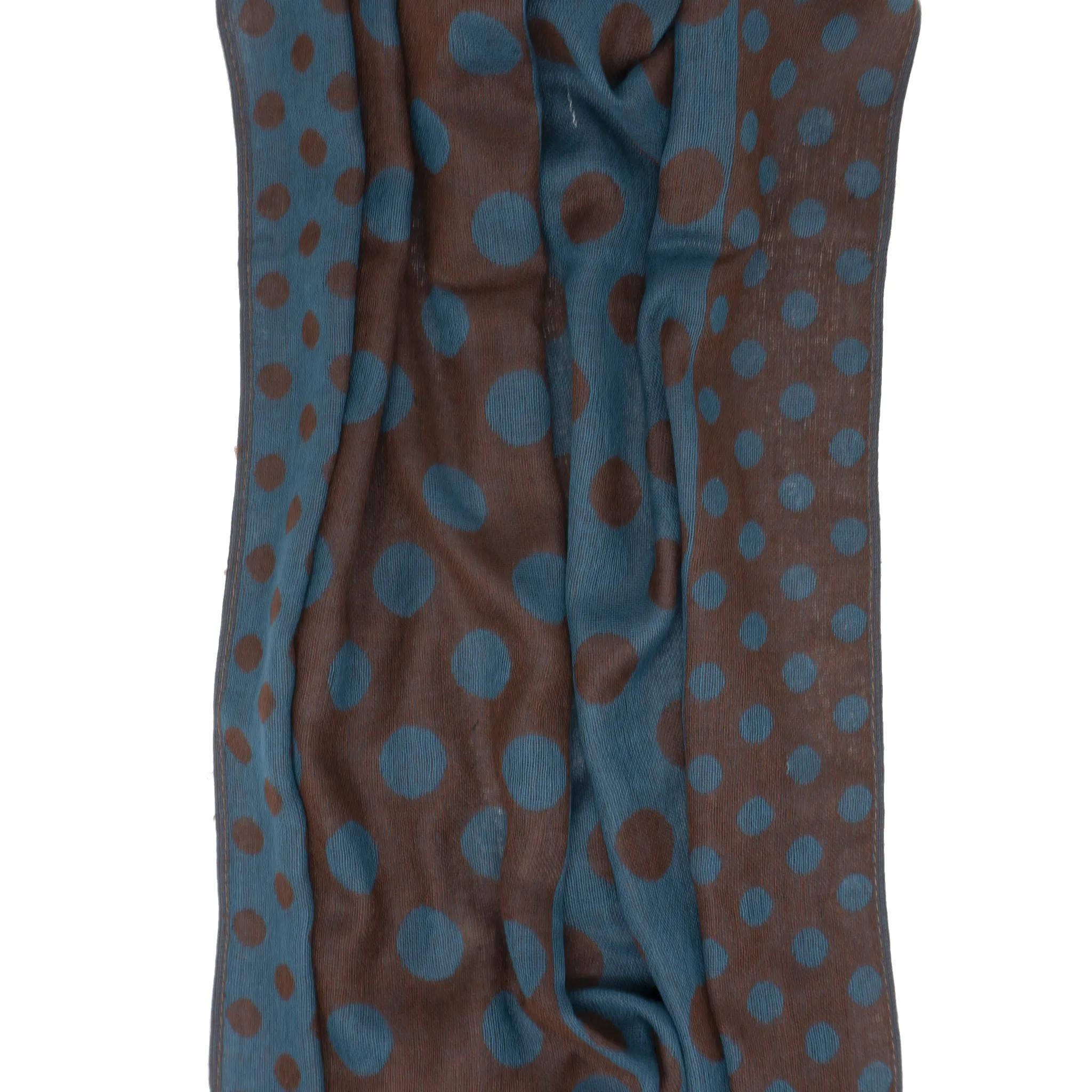 Scarf Edition - Brown Polka Dot
