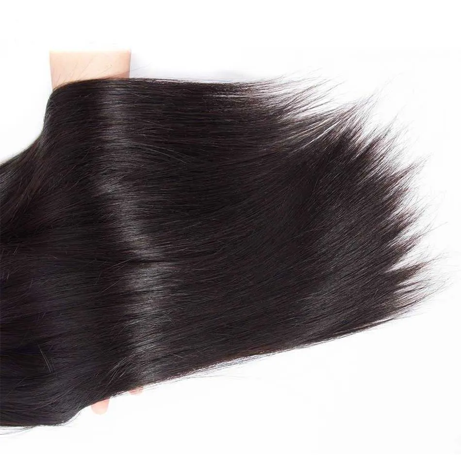 Sdamey Brazilian Straight Human Hair 5X5 Lace Closure