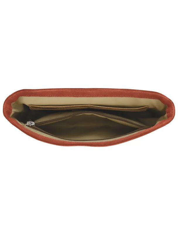 Seight Clutch Handbag in Copper