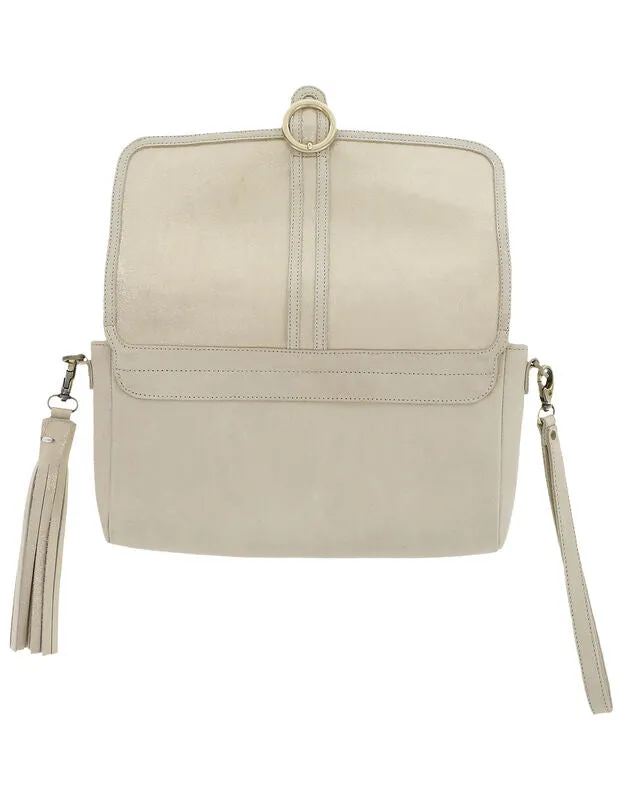 Seight Clutch Handbag in Soft Gold