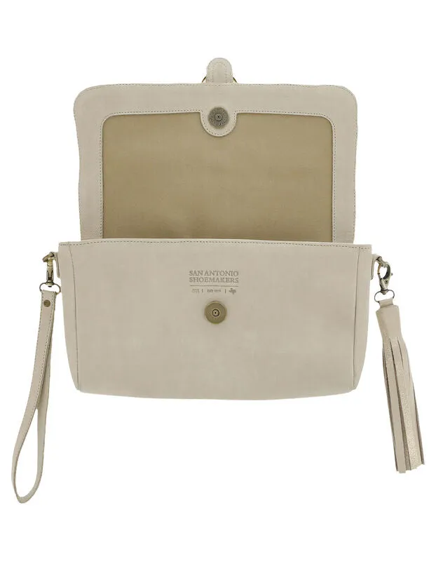 Seight Clutch Handbag in Soft Gold