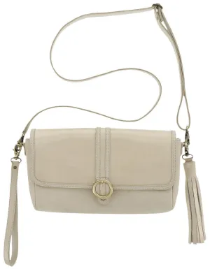 Seight Clutch Handbag in Soft Gold