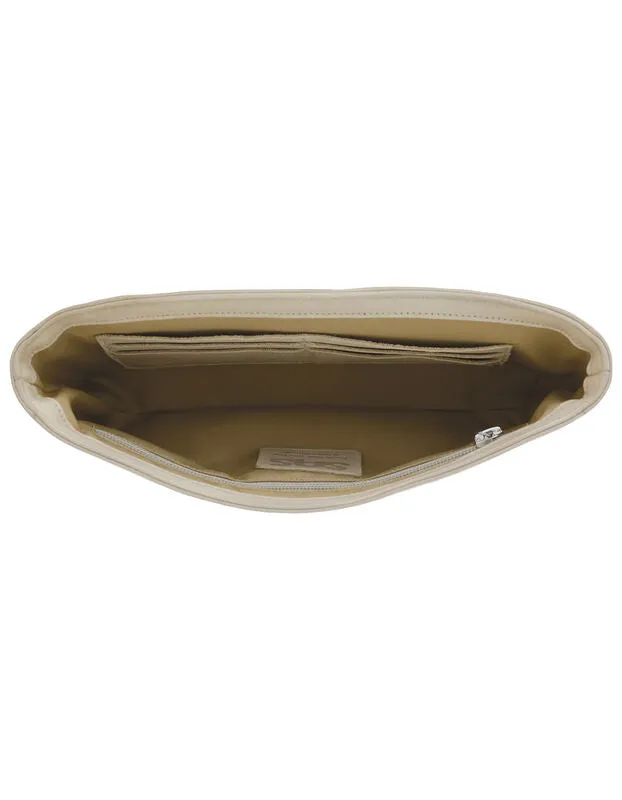 Seight Clutch Handbag in Soft Gold