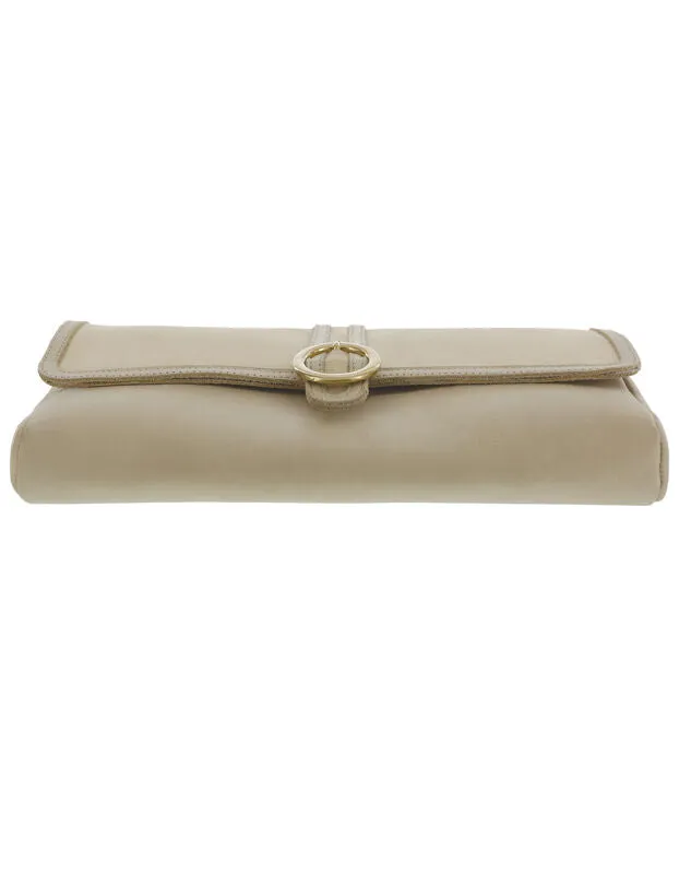 Seight Clutch Handbag in Soft Gold