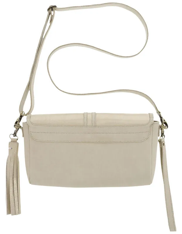 Seight Clutch Handbag in Soft Gold