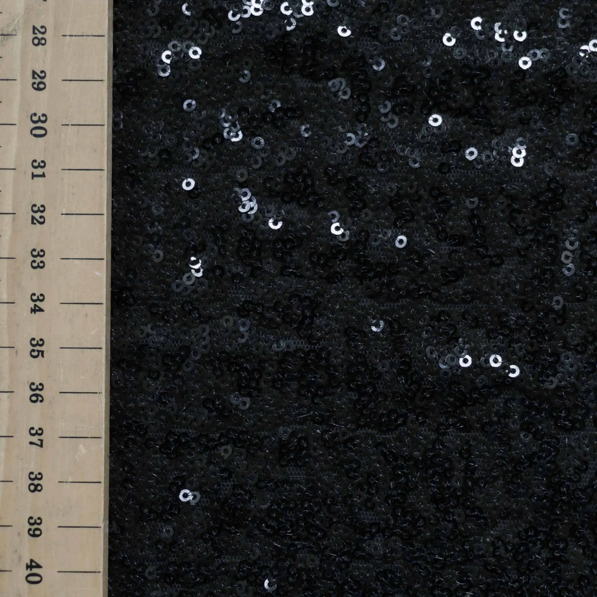 Sequin Fabric - Black