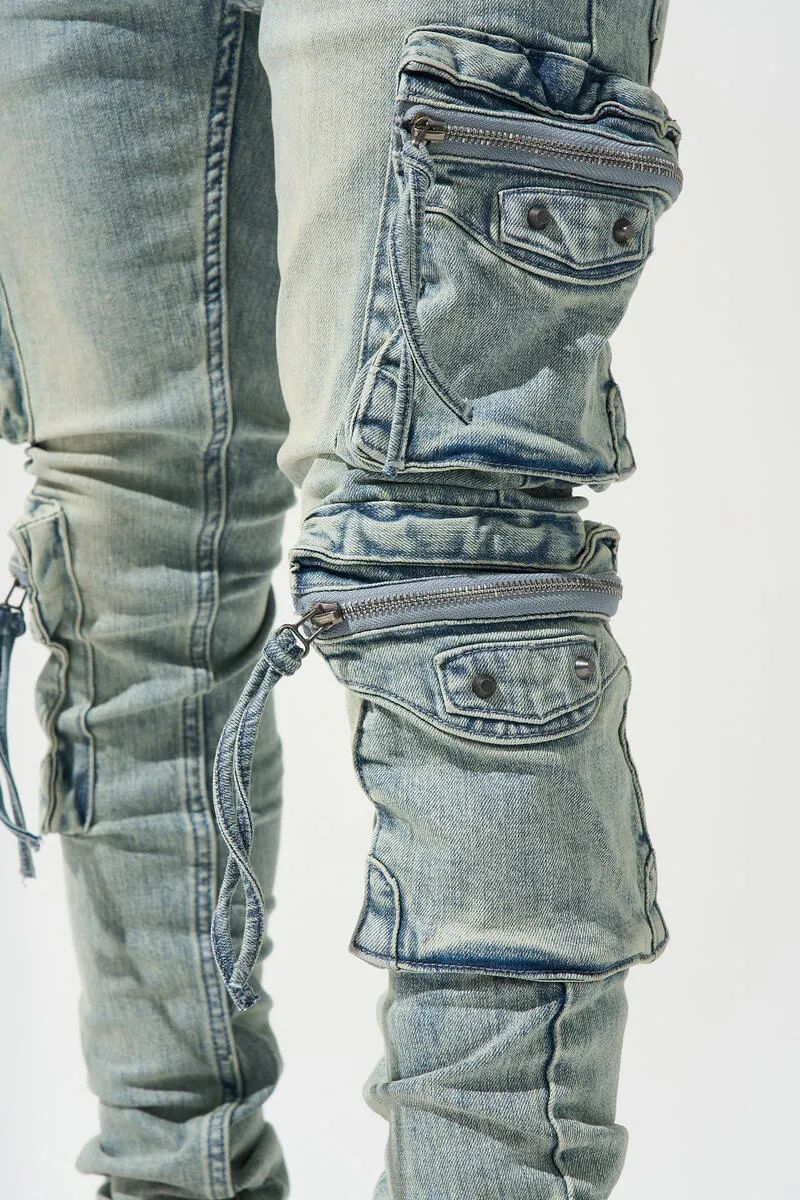 Serenede "Genesys" Cargo Earth Jeans
