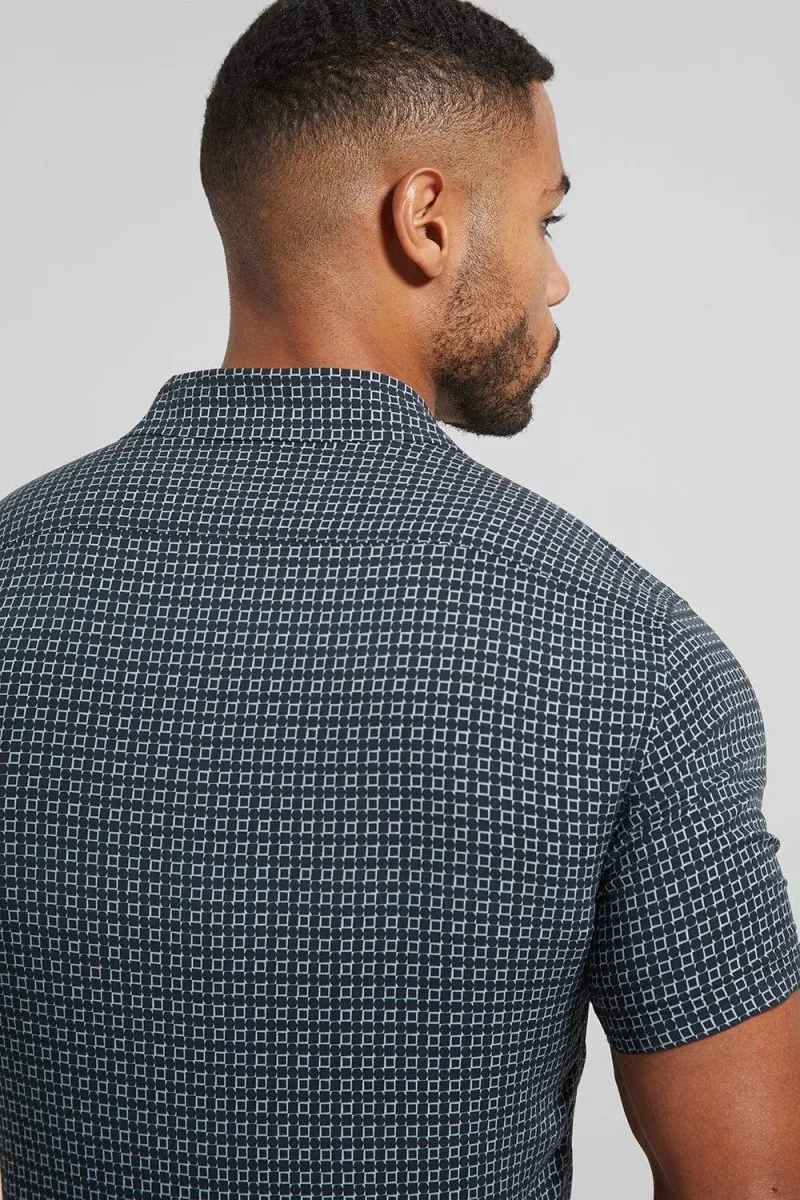 Shape Shift Printed Short Sleeve Shirt