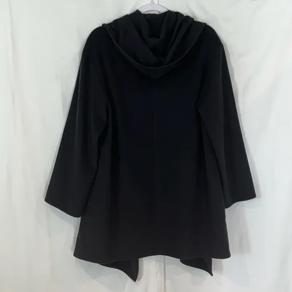 SHIN CHOI Black Open Front Sweater Jacket